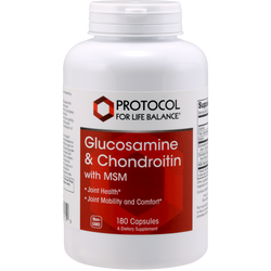 Glucosamine & Chondroitin w/MSM 180 caps
