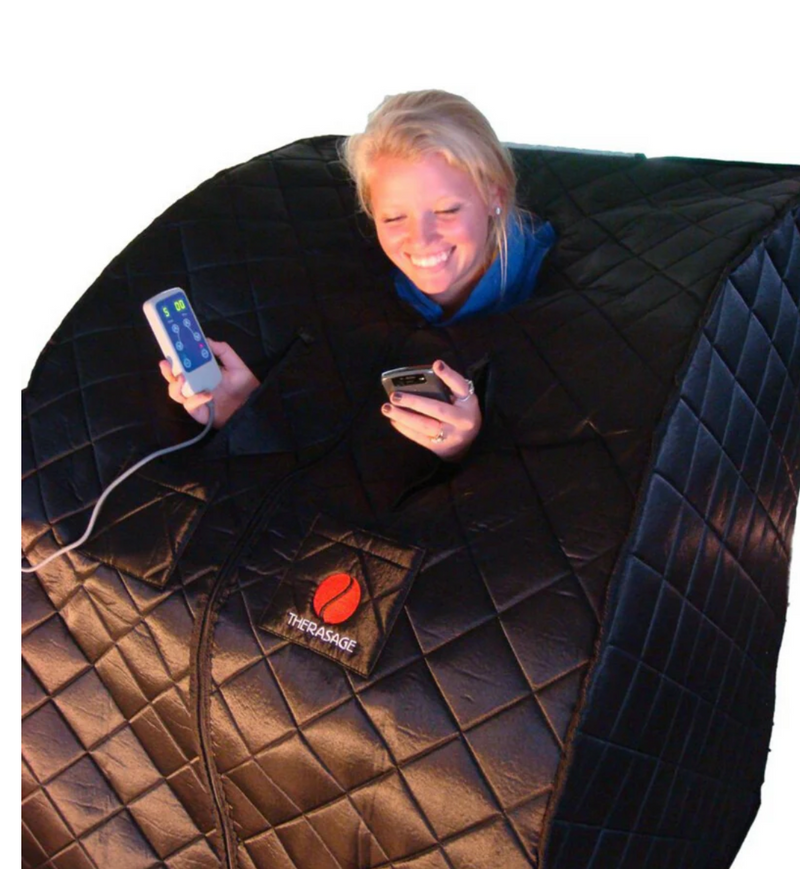 Thera360 PLUS Portable Infrared Sauna[Black]