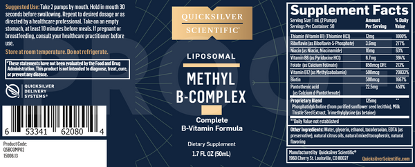 Methyl B Complex Liposomal