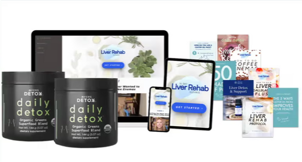 14-Day Liver Rehab Cleanse + 2 Bottles of Daily Detox