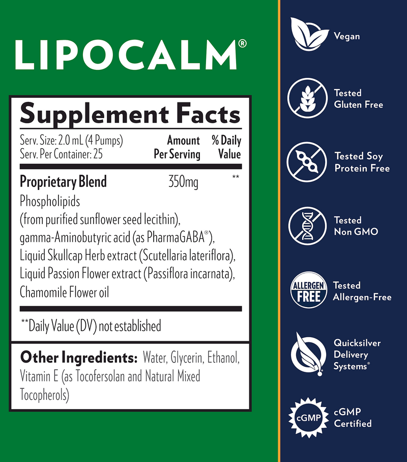 LipoCalm 25 servings