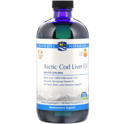 Arctic Cod Liver Oil - Orange - 16 oz