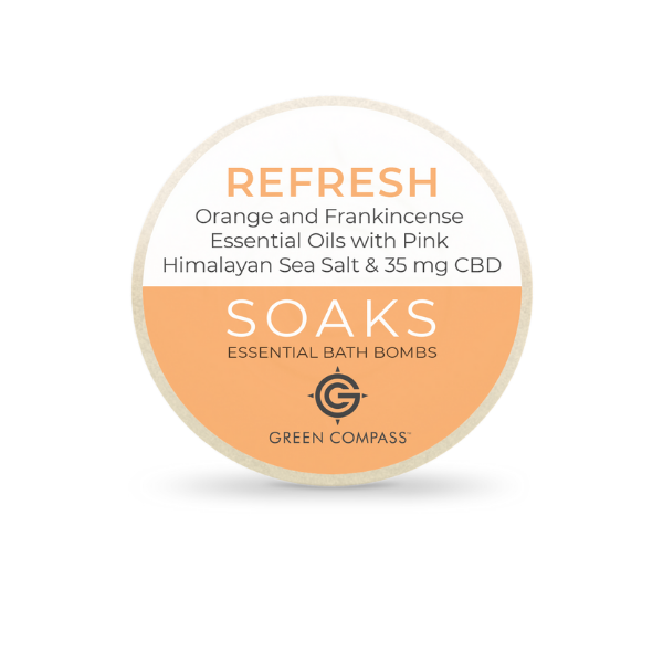 Soaks Essential Bath Bomb (Box of 2) - Refresh