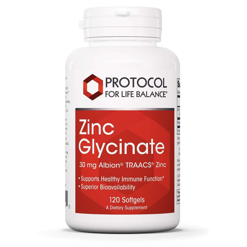 Zinc Glycinate (120 Softgels)