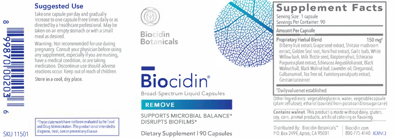 Biocidin - 90 Caps
