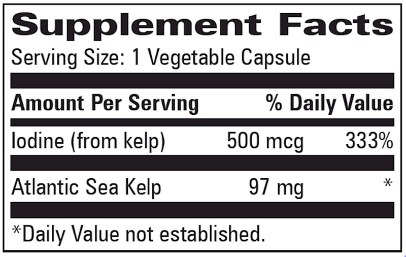 Kelp 100 vcaps