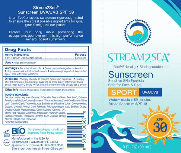 Sunscreen SPF 30 3 oz.