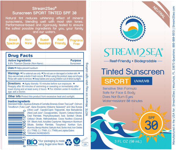 EcoTinted Sunscreen SPF 30 3 oz