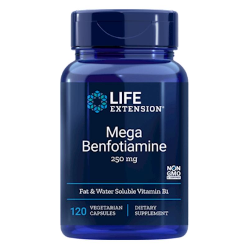 Mega Benfotiamine 250 mg 120 vegcaps