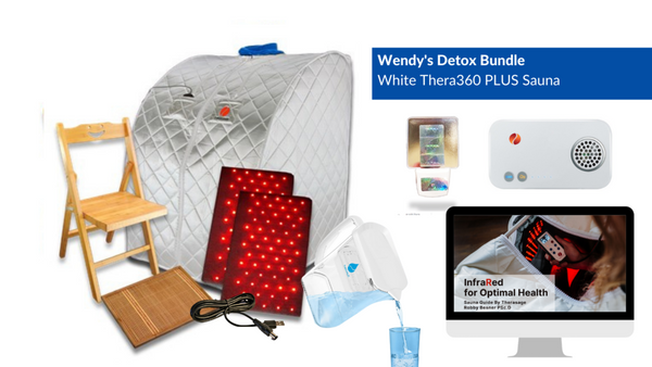 Wendy Bundle - Thera360 PLUS Portable Sauna[White]